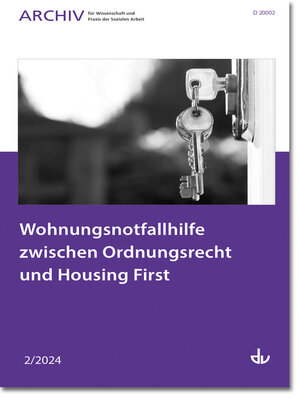 cover image of Wohnungsnotfallhilfe zwischen Ordnungsrecht und Housing First